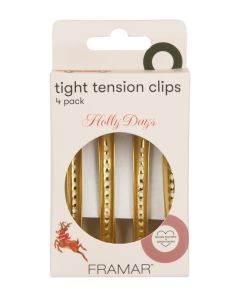 Framar Holly Days Holly Days Tight Tension Cli 4pk Framar Holly Days Holly Days Tight Tension Clips 4pk Holly Days Collection