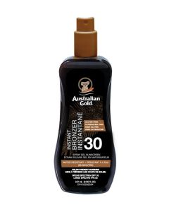 Australian Gold SPF 30 Spray Gel with BRONZER 8oz