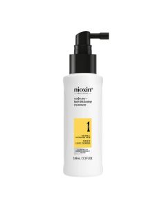 Nioxin System 1 Thickening Treatment 100ml/3.3oz Progressed Thinning Coloured