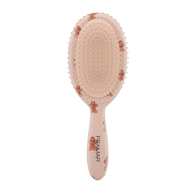 Framar Spiced Detangling Brush Holly Days Collection