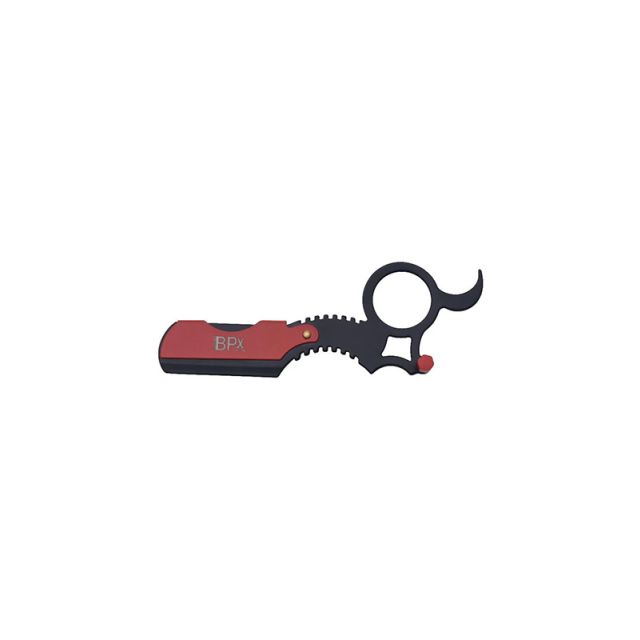 BPX Artist Sculpting Razor with Finger Ring Red & Black