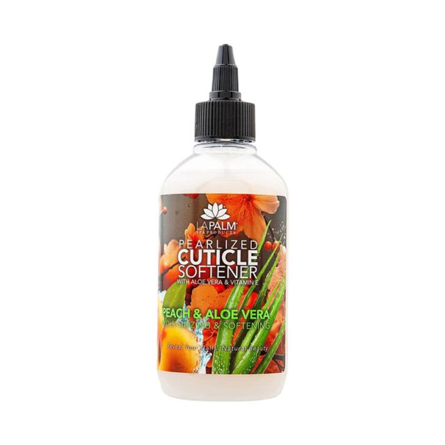 La Palm Cuticle Softener Peach & Aloe Vera 8 oz