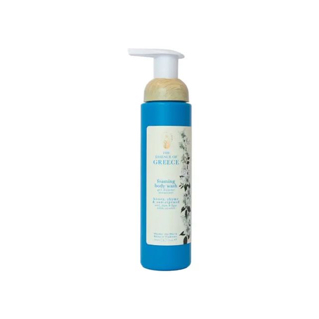 Essence Of Greece: Honey & Thyme Foaming Body Wash 240mL/8oz