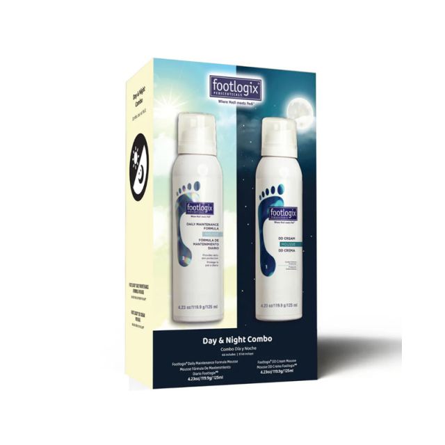 Footlogix Day &amp; Night Combo #2 Daily Maintenance 125ml + #1 DD Cream 125ml