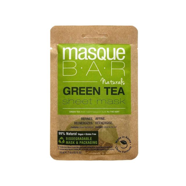 Masque Bar Green Tea Sheet Masks