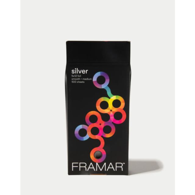 Framar 5x12 Foils Smooth Star Struck Silver Medium