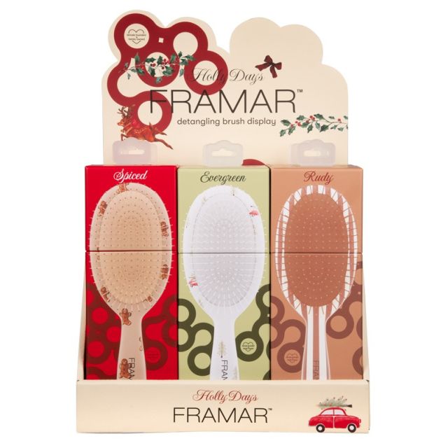 Triple Threat Holly Days Set Brush Set 3pk