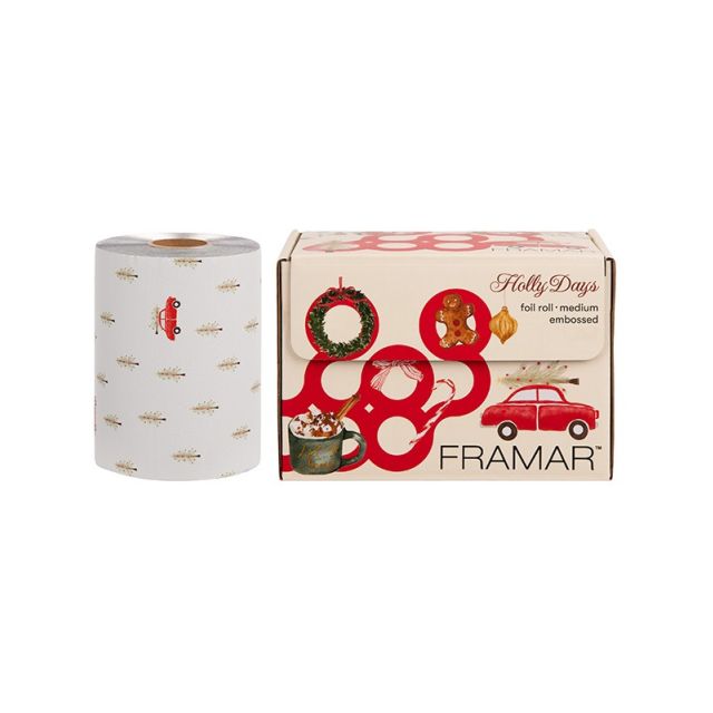 Framar HOLLY DAYS Medium Embossed Roll