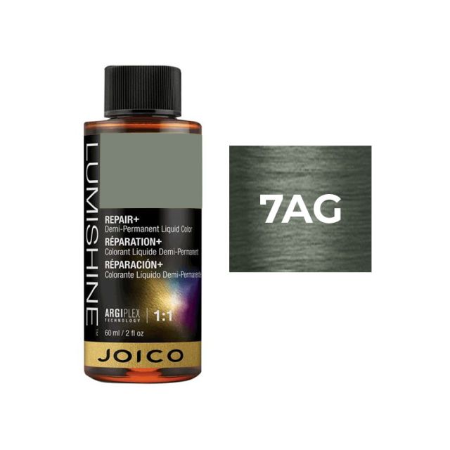 Joico LumiShine Demi Perm Liquid 7AG 60ml Demi-7AG Ash Gold Medium Blonde
