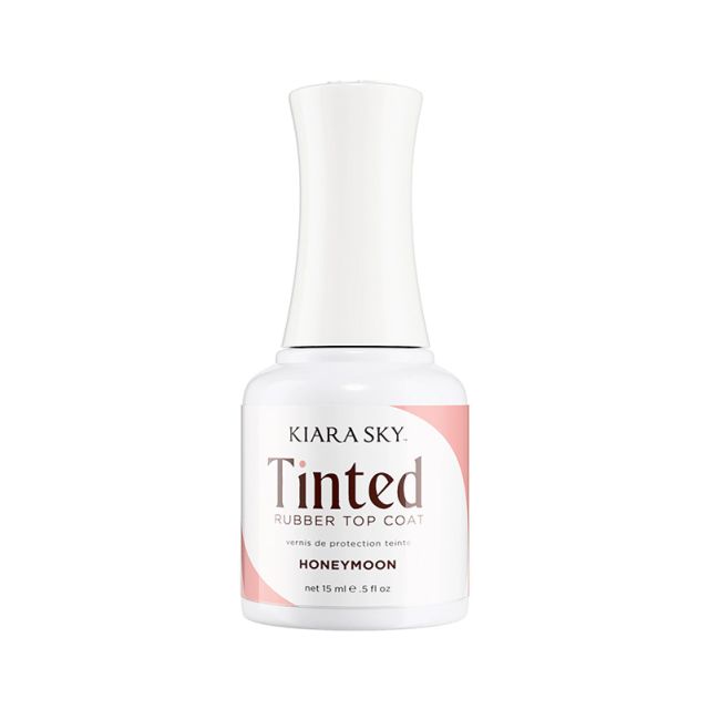 Kiara Sky Tinted Rubber Gel Top Coat HoneyMoon