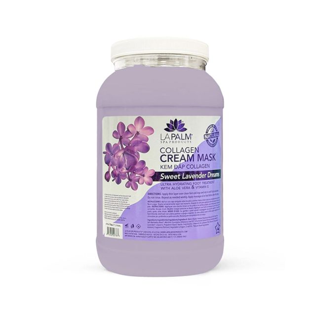 La Palm: Collagen Cream Sweet Lavender Mask Gallon
