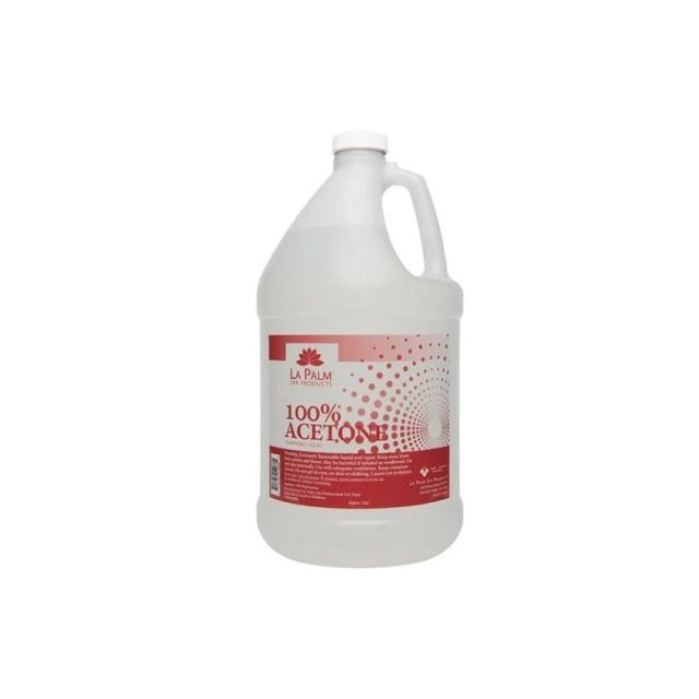 La Palm: 100% Pure Non-Whitening  Acetone Gallon