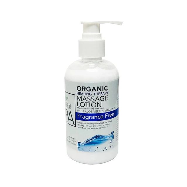 La Palm Fragrance Free Collagen Massage Lotion 8oz