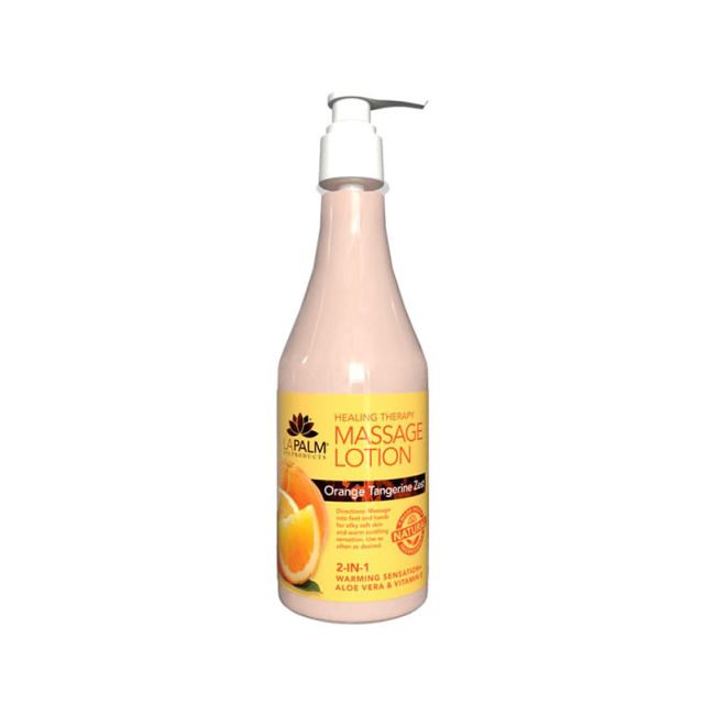 La Palm: Orange Tangerine Massage Lotion 24oz