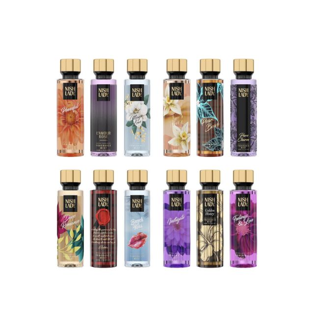 NishLady Body Mist Fragrances