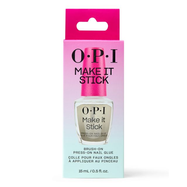 OPI Make it Stick Brush On Glue Brush on Press-On Nail Glue