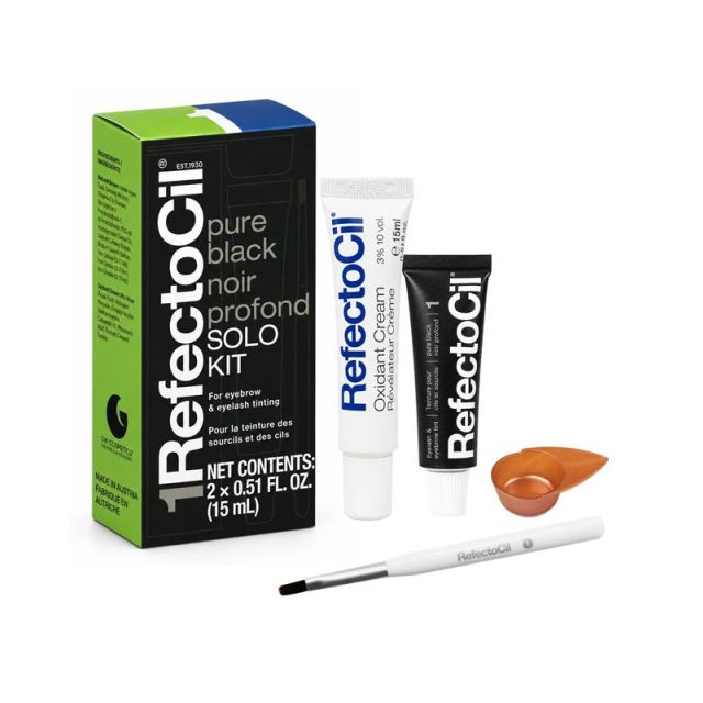 Refectocil #1 Pure Black Solo Kit