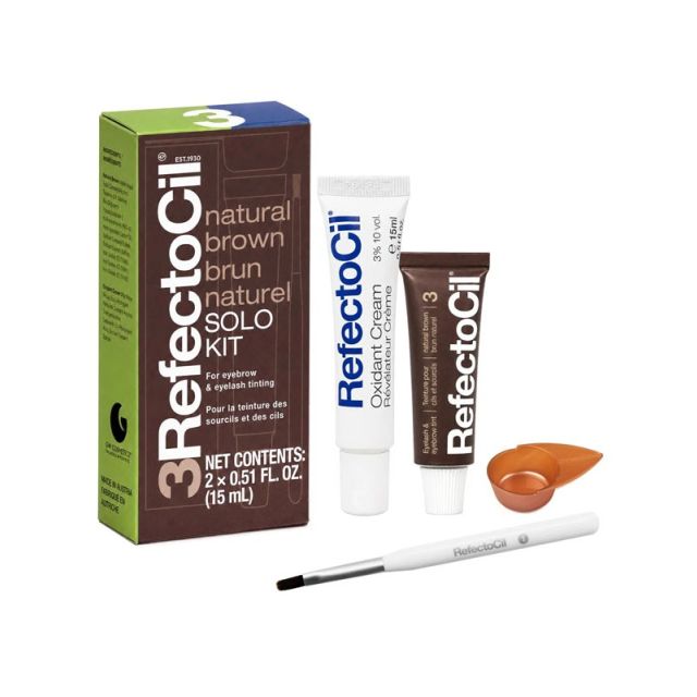 Refectocil #3 Natural Brown Solo Kit