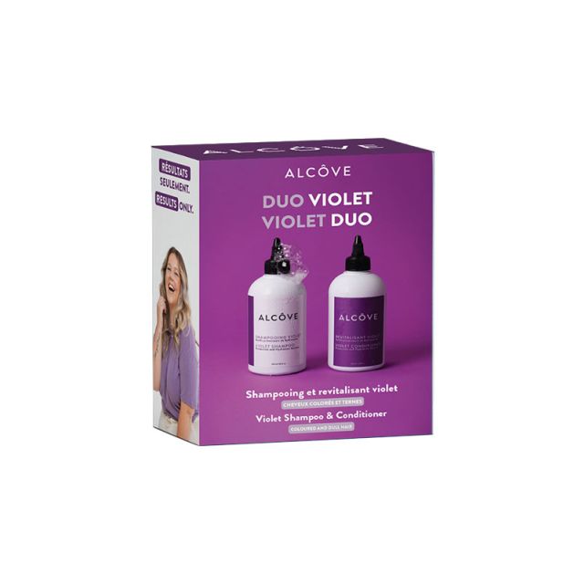 Alcove Violet Duos To Go Shampoo + Conditioner