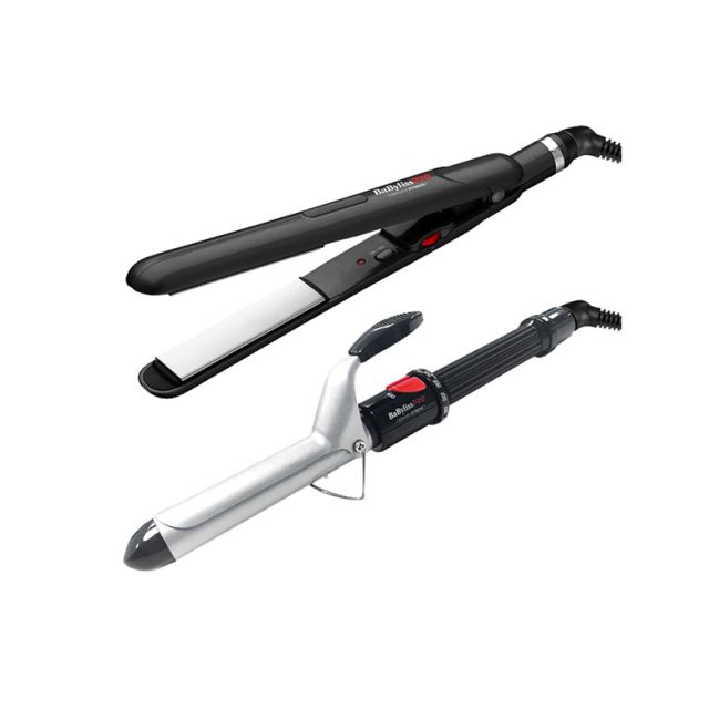 BabylissPro Ceramix Xtreme Styling Duo Curling Iron/ Flat Iron