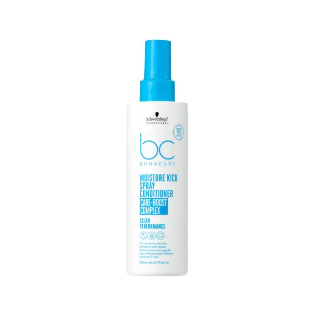 BC Bonacure Clean Performance Moisture Kick Spray Conditioner Care-Boost Complex 200ml