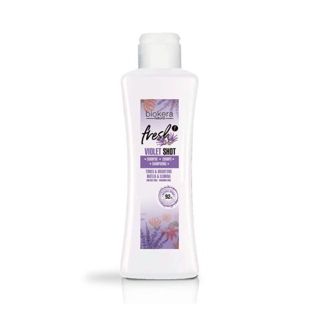 Biokera Fresh Violet Shot Shampoo 300ml