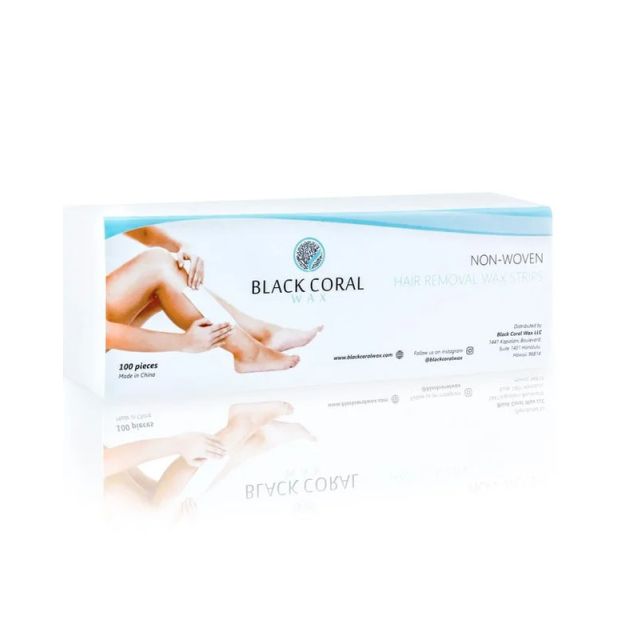 Coral Beauty Non-Woven Wax Strips 100PIECES