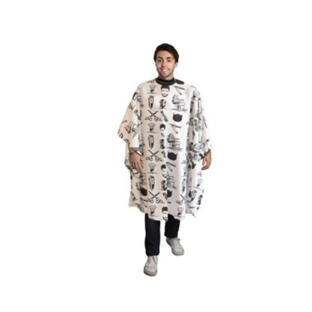Babyliss Deluxe Cutting Cape 54"X60" barber cape with pictures