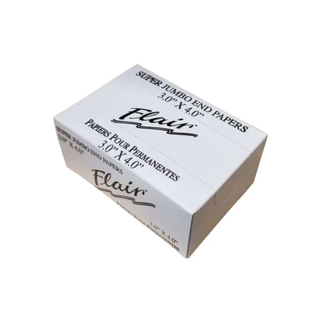 Flair Super Jumbo End Paper 3x4