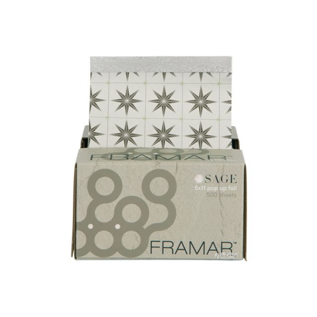 Framar 5x11 Pop Up Foil 500 sheets Sage Collection