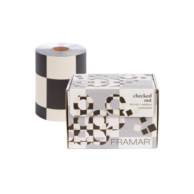 Framar Checked Out Medium Embossed Foil Roll