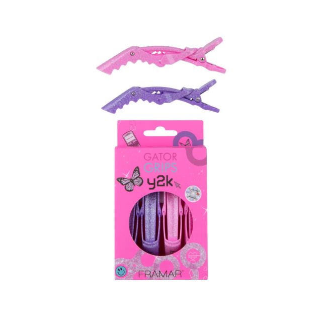 Framar Gator Grip Clip Y2K 4pk