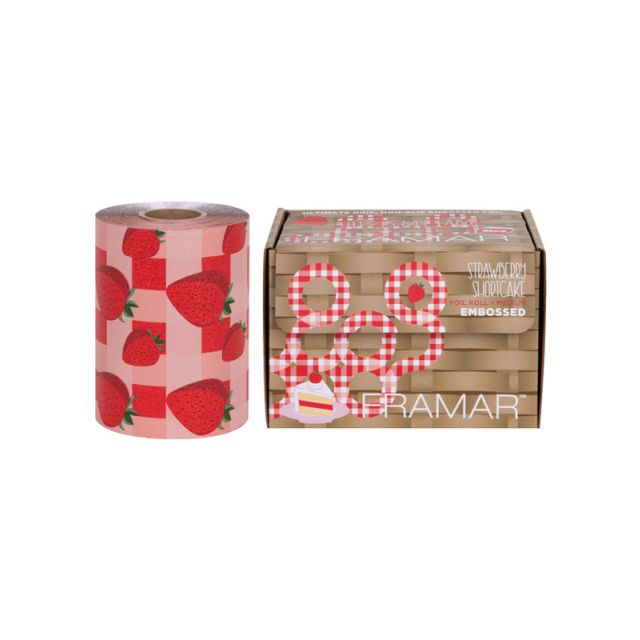 Framar Strawberry Shortcake Embossed Foil Roll