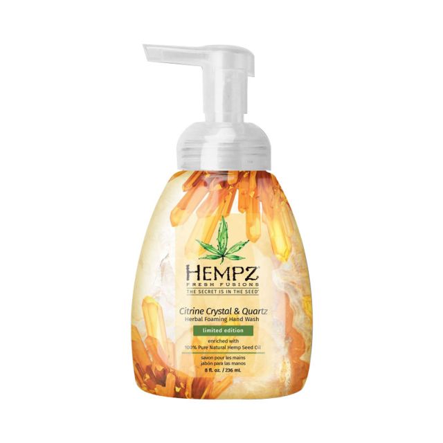 Hempz Citrine Crystal/Quartz Hand Foam