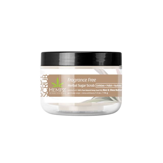 Hempz Shea Fragrance Free Sugar Scrub 7.3oz Hempz Luxurious Shea Fragrannce Free Sugar Scrub 7.3oz