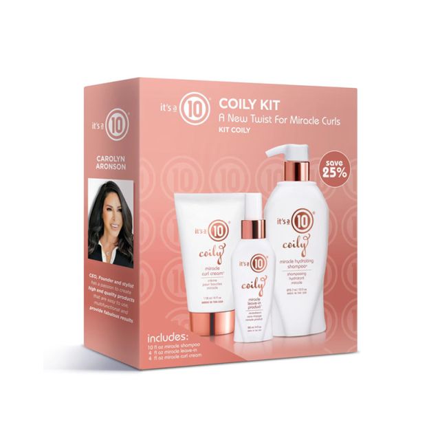 IT’S A 10 MIRACLE COILY TRIO KIT 3pk