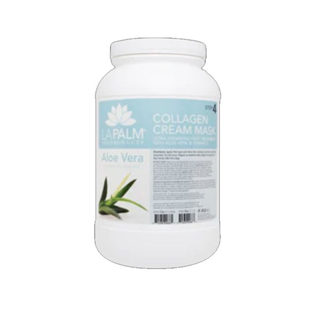 La Palm Collagen Aloe Cream Mask Gallon La Palm Collagen Aloe Cream Mask Gallon