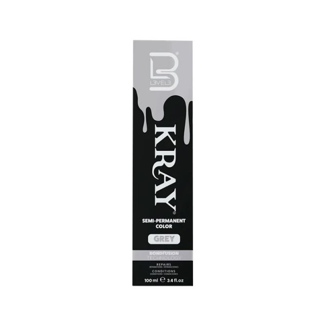 Level 3 Kray Grey Semi-Permanent Color 100ml
