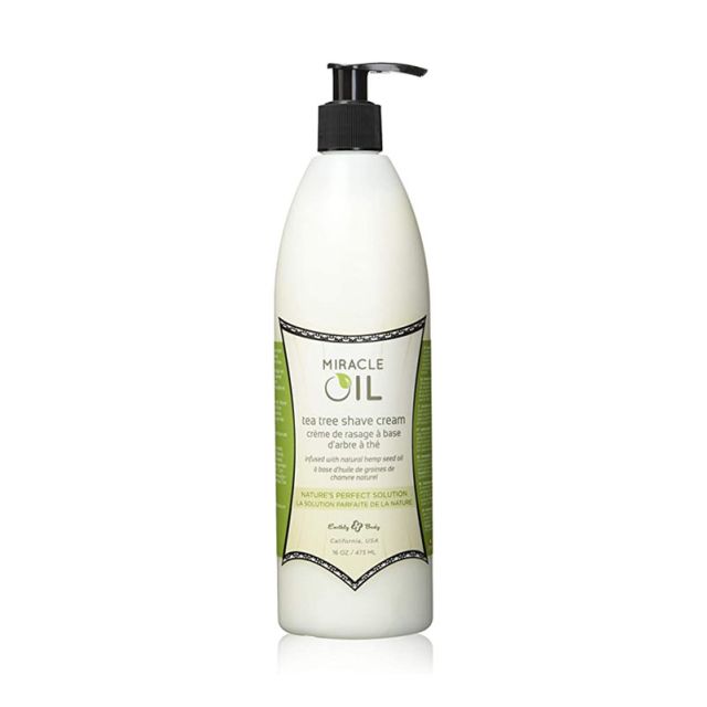Miracle Oil Tea Tree Shave Cream 8oz