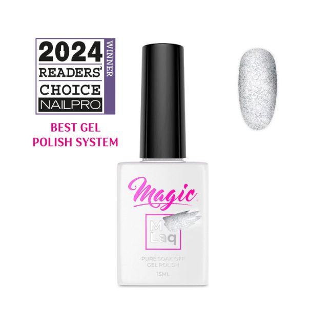 MLaq Silver Cat Eye – #374 Magic Gel System