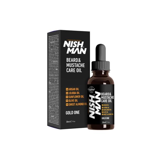 NishMan Beard & Mustache Care Oil 30ml