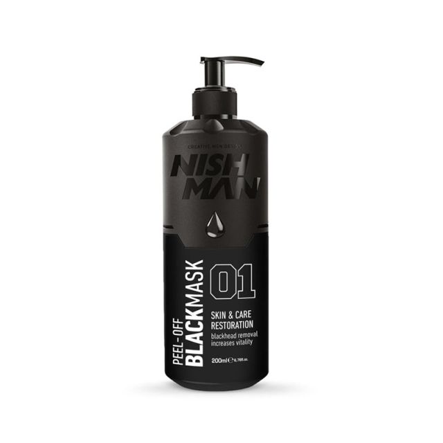 NishMan Peel-Off BlackMask 01 200ml