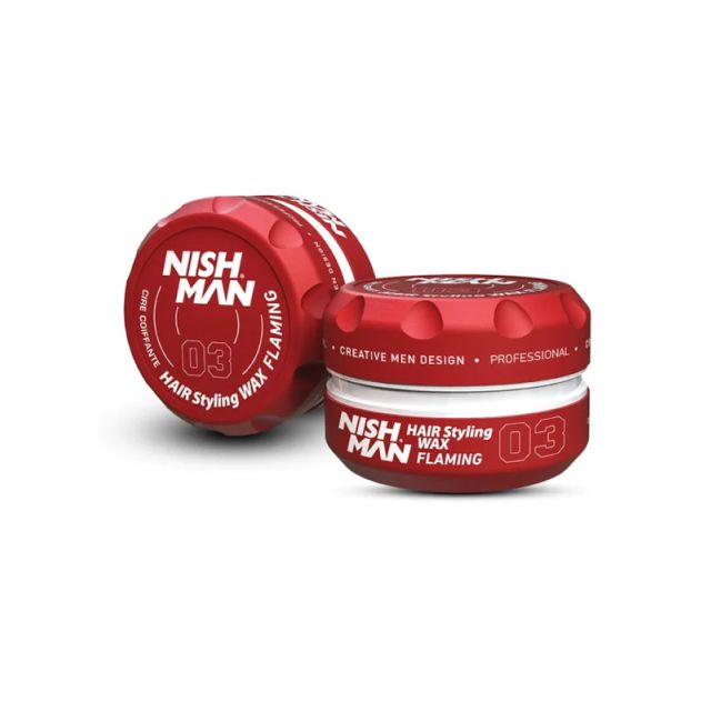 NishMan Flaming Hair Styling Wax 03 150ml