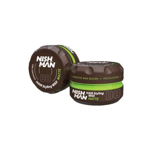 NishMan Hair Styling Aqua Wax 08 Matte 150ml