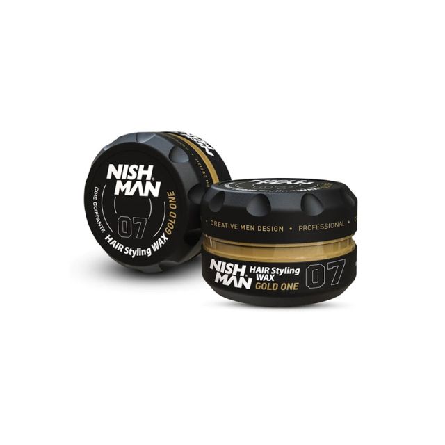 NishMan Hair Styling Wax Gold One 07 150ml
