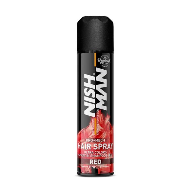 NISHMAN Red Hair Spray Ultra Colors 150ml