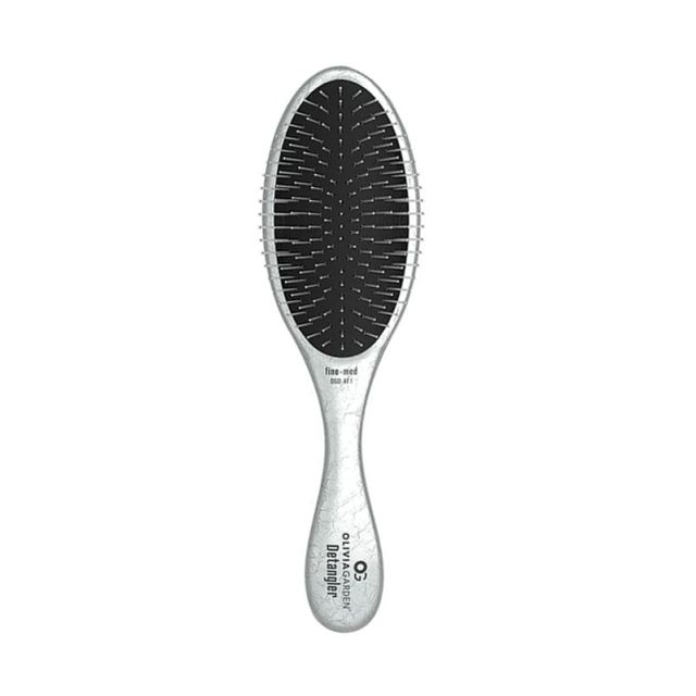 Olivia Garden Dazzle Silver Detangler Fine-Medium