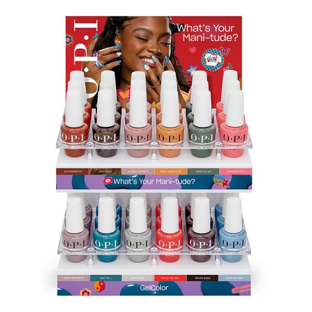 OPI GC What's Your Mani-tude? 36PC Display Fall 2025
