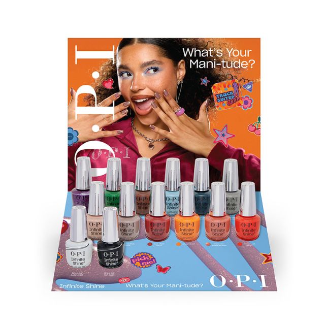 OPI Infinite Shine What's Your Mani-tude? 14pc Dis Fall Collection 2025