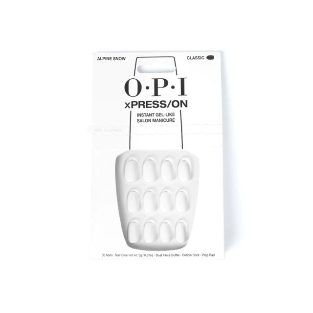 OPI xPRESS/ON - Alpine Snow - Classic Short